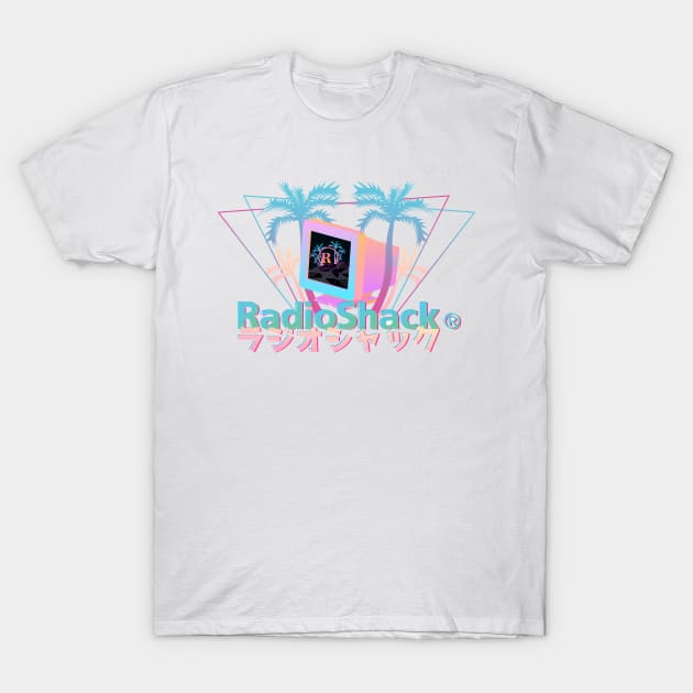 Vaporwave Shack T-Shirt by Konixa